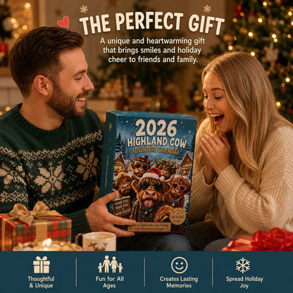 Highland Cow Adventskalender 2026