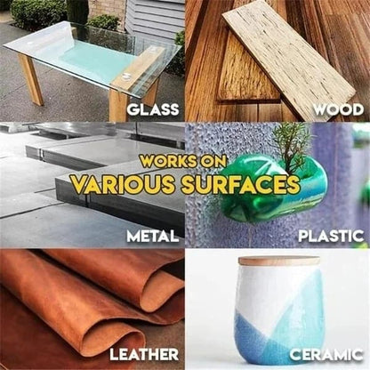 Haftora | Adhesivo universal de 50 ml para plástico, madera, cerámica y metal, transparente