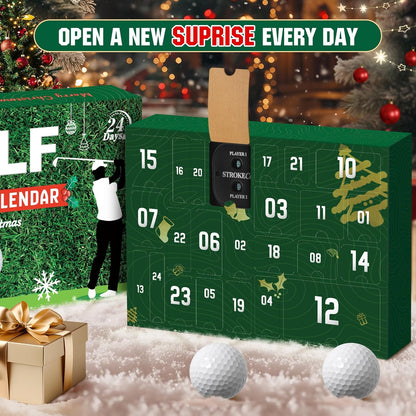Fairlo | Calendario dell'Avvento del golf con 24 accessori per golfisti