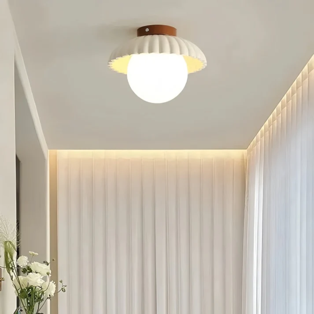 Jiora | Lampada da soffitto in stile industriale in ferro massiccio