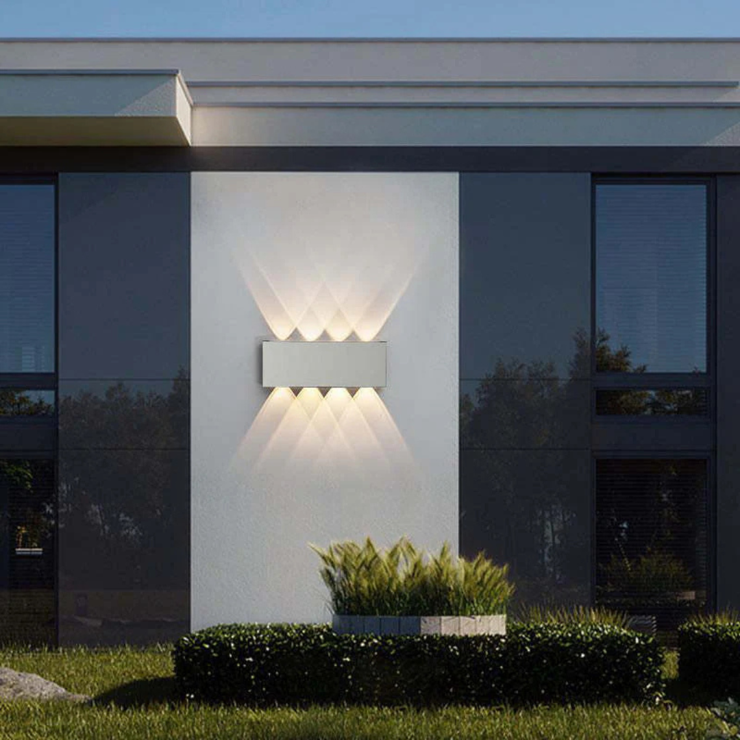 Applique LED per interno ed esterno | Lampada da parete moderna impermeabile