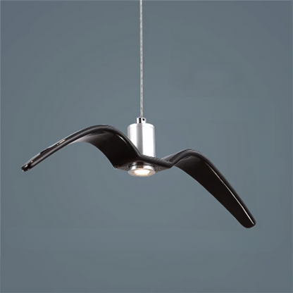 Lorenae – Wing-Shaped Modern LED Pendant Light Made of Acrylic & Metal