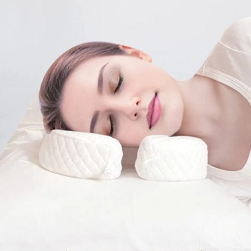 Dermaluna – Coussin pour dormeurs latéraux pour prévenir les rides & confort du visage | Coussin beauté ergonomique