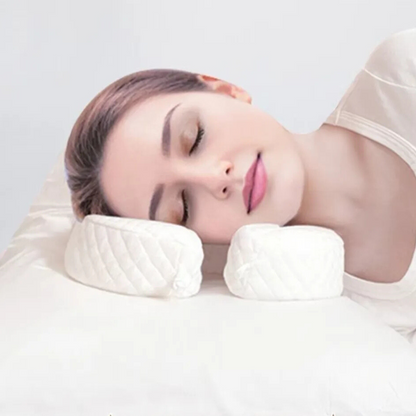 Dermaluna – Coussin pour dormeurs latéraux pour prévenir les rides & confort du visage | Coussin beauté ergonomique
