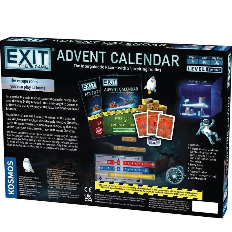 Escape Room Adventskalender 2026