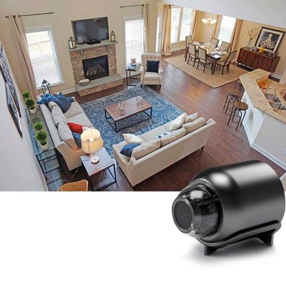 Vistrel | Mini 4K Security Camera with Wi-Fi, Night Vision and Battery