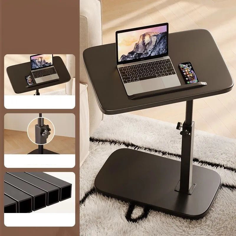 Tablira | Laptoptisch mit Rollen | höhenverstellbar 45–80 cm, Platte 360° drehbar
