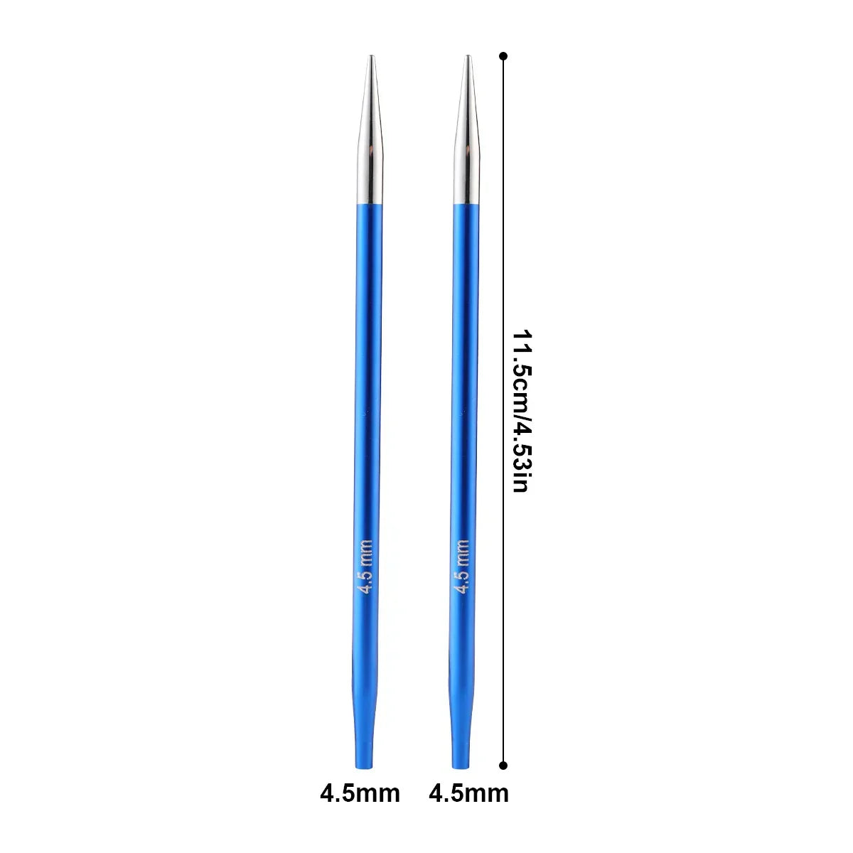 KnitFlex | Set di ferri circolari con punte intercambiabili da 3–8 mm e cavi girevoli