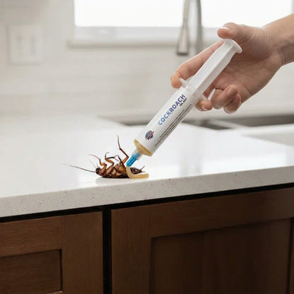 Appât gel anti-cafards de 30 g à l’indoxacarbe | Protection longue durée sans odeur pour les fissures, les joints et les cachettes | Nestend
