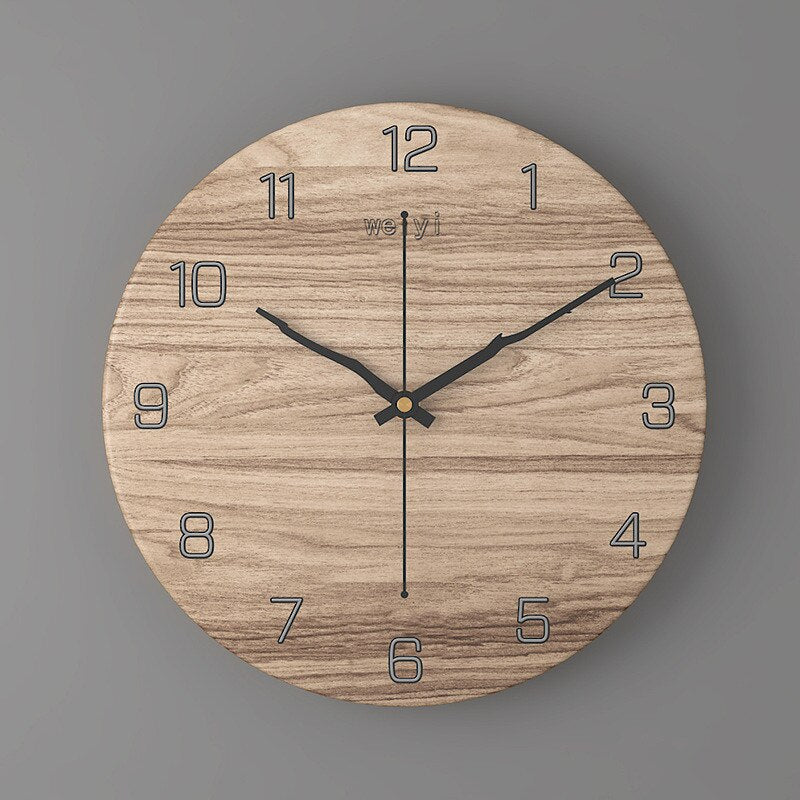 Marbelle | Horloge murale moderne effet marbre | Design créatif & élégance intemporelle pour des espaces de vie stylés