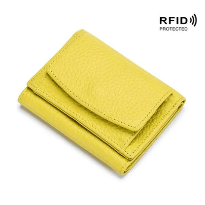 Portivo | Mini portafoglio con protezione RFID, scomparto per monete e tasca nascosta