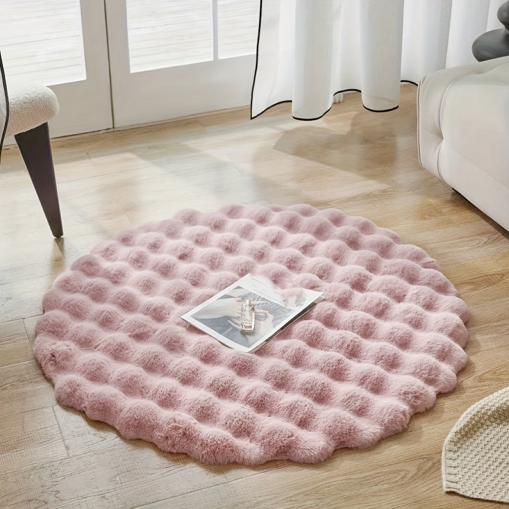 Velora Circa | tapis rond au design élégant pour espaces de vie stylés