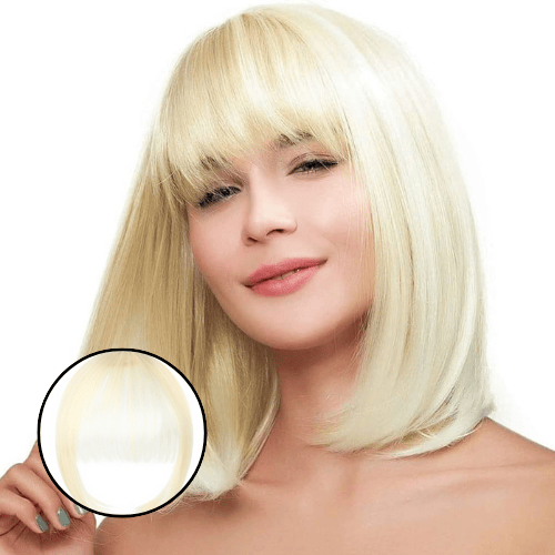 Fransio | Frangia clip-in da donna, leggera e traspirante, con clip resistenti