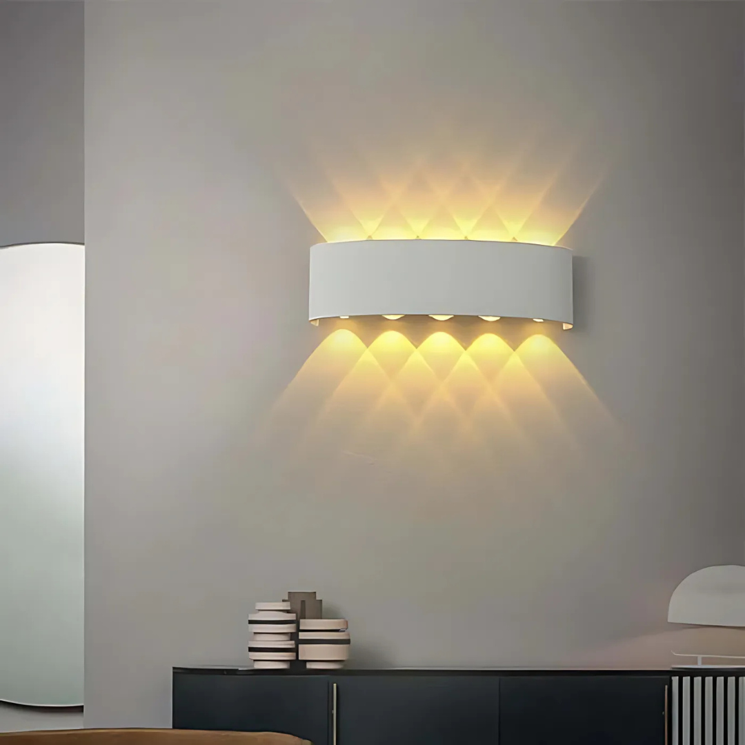 Applique LED per interno ed esterno | Lampada da parete moderna impermeabile