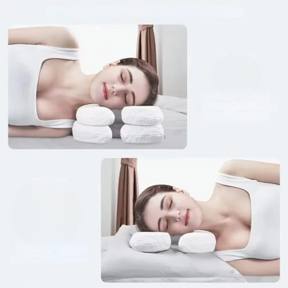 Dermaluna – Coussin pour dormeurs latéraux pour prévenir les rides & confort du visage | Coussin beauté ergonomique