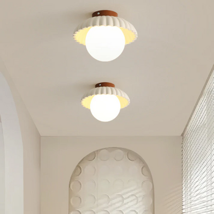 Jiora | Lampada da soffitto in stile industriale in ferro massiccio