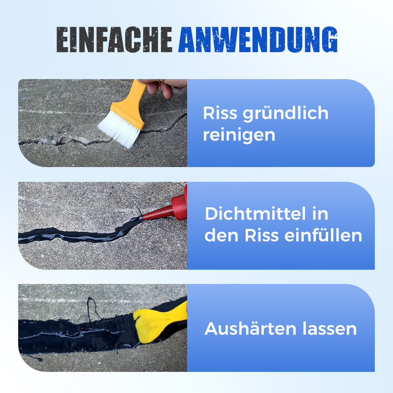 Fugaro | Dichtmittel für Betonrisse, wetterfest und wasserdicht, 200 oder 500 g
