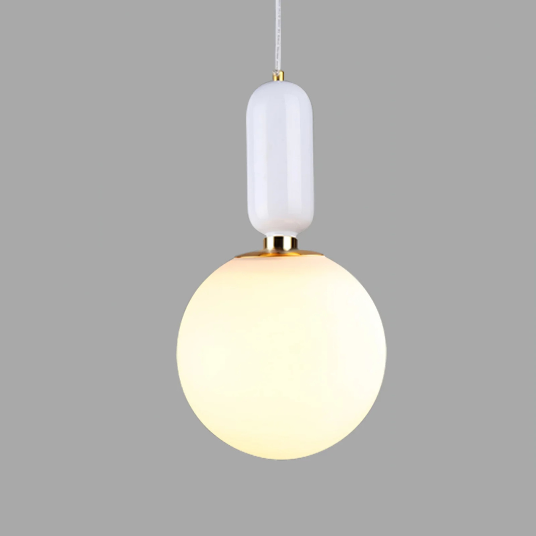 Acheron – Lampada a sospensione di design moderno con sfere di vetro per soggiorno, sala da pranzo & camera da letto