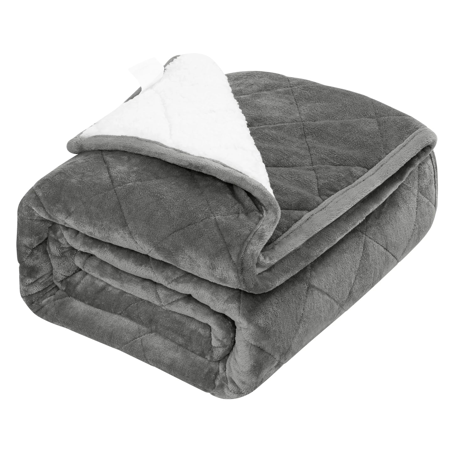 Søvna Balans | Heavy Sherpa Therapy Blanket for Restful Sleep