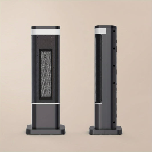 Warmira | Heizlüfter 1500 W mit Fernbedienung, Timer und Kippschutz