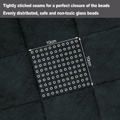 Søvna Balans | Heavy Sherpa Therapy Blanket for Restful Sleep