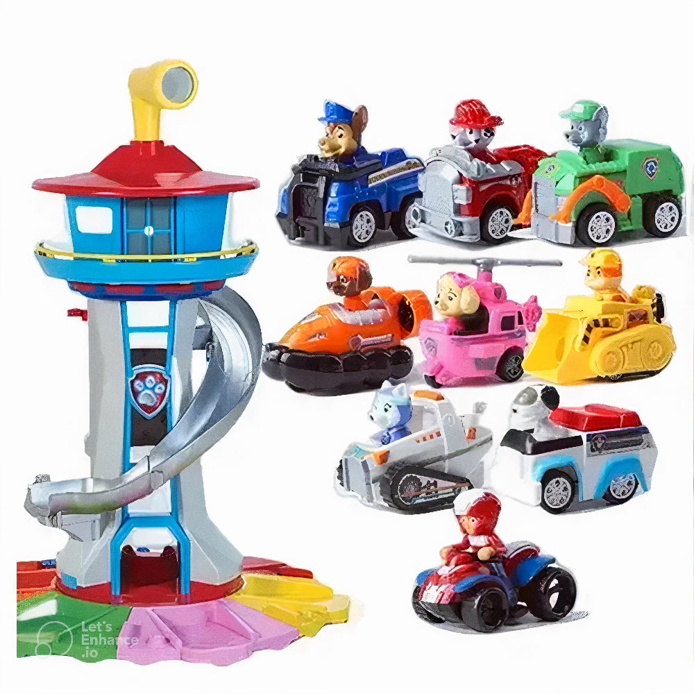 Abenteuerlicher Spielturm | Mehrstufiges Rutschturm-Set für Kinder 4