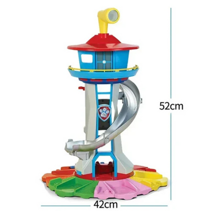 Abenteuerlicher Spielturm | Mehrstufiges Rutschturm-Set für Kinder 5