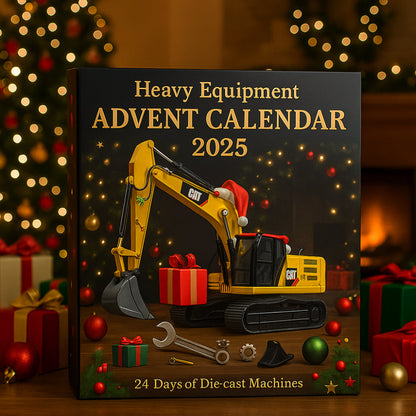 Baumaschinen Adventskalender 2026