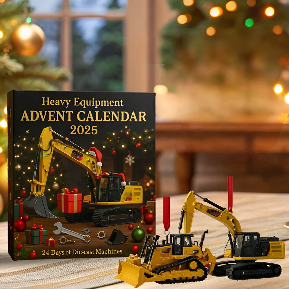 Baumaschinen Adventskalender 2026