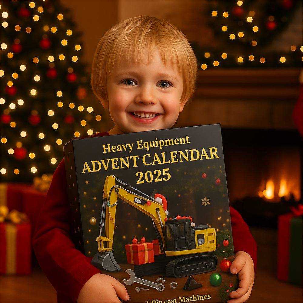 Baumaschinen Adventskalender 2026