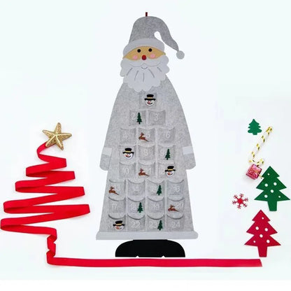 Weihnachtsmann Filz Adventskalender 2026