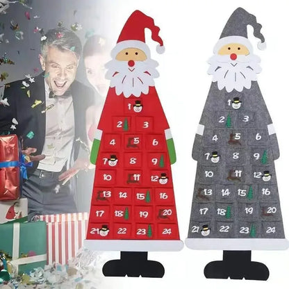 Weihnachtsmann Filz Adventskalender 2026