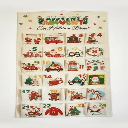 Stoff Adventskalender 2026