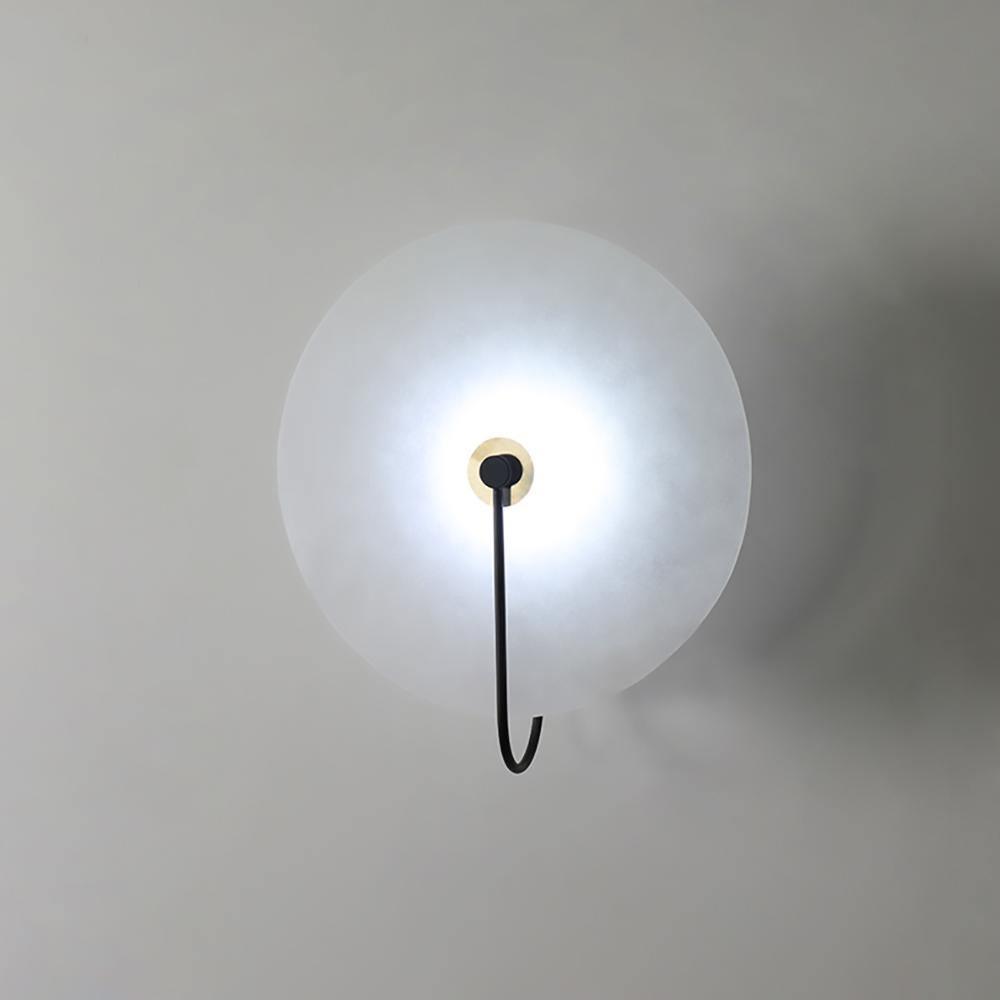 AlabasterBeam | Applique in alabastro | Illuminazione da parete LED lussuosa con luce calda per interni moderni e classici