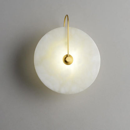 AlabasterBeam | Applique in alabastro | Illuminazione da parete LED lussuosa con luce calda per interni moderni e classici