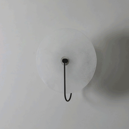 AlabasterBeam | Applique in alabastro | Illuminazione da parete LED lussuosa con luce calda per interni moderni e classici
