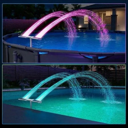 AquaLumen | RGB Solar-Poolbrunnen mit Fernbedienung 2