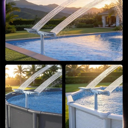AquaLumen | RGB Solar-Poolbrunnen mit Fernbedienung 3