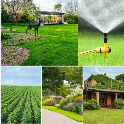 AquaSpray | Rotierender Gartensprenger im 4er-Set 4