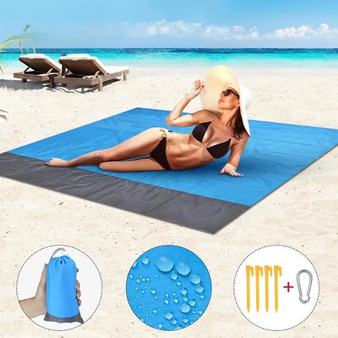 Aqualis | Wasserabweisende Outdoor-Matte für Strand und Picknick 1