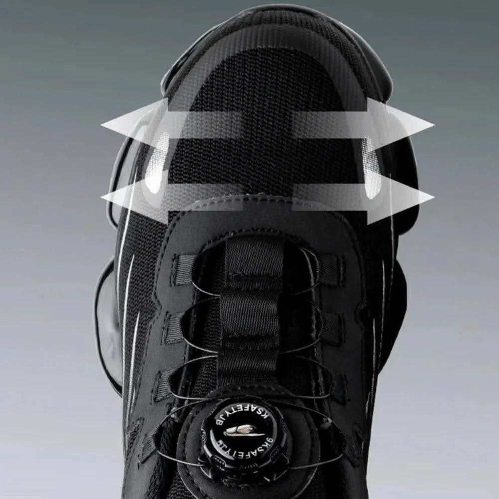 Stapora | Scarpe antinfortunistiche da uomo con chiusura a rotella e suola antiscivolo