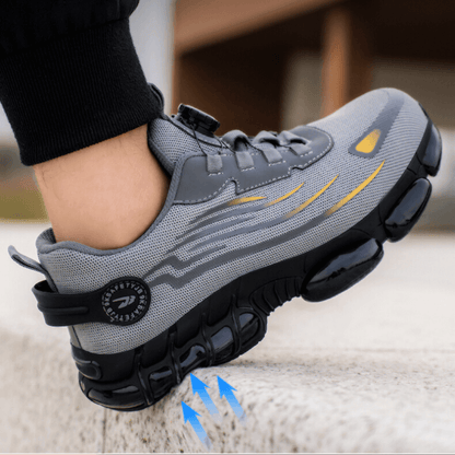 Stapora | Scarpe antinfortunistiche da uomo con chiusura a rotella e suola antiscivolo