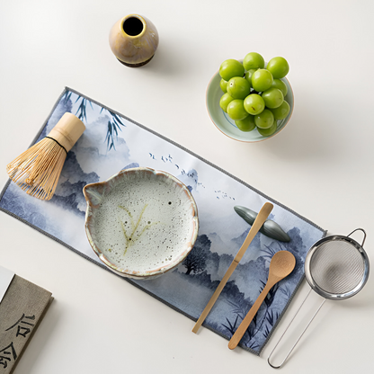 Set Matcha 8 pezzi | Ciotola in ceramica fatta a mano 550 ml | Con accessori in bambù