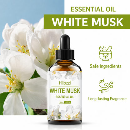 Solvenne | Duftöl White Musk für Diffuser und Raumduft, lang anhaltend