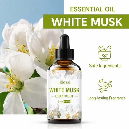 Solvenne | Duftöl White Musk für Diffuser und Raumduft, lang anhaltend