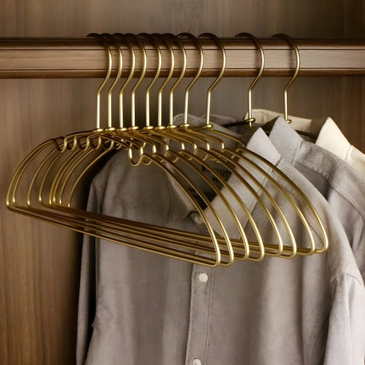 Aurex Kleiderbügel nahtloses Design ohne Wulst | 10er Set