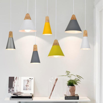 Bardora | Lampada a sospensione in legno dal design scandinavo