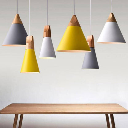 Bardora | Lampada a sospensione in legno dal design scandinavo