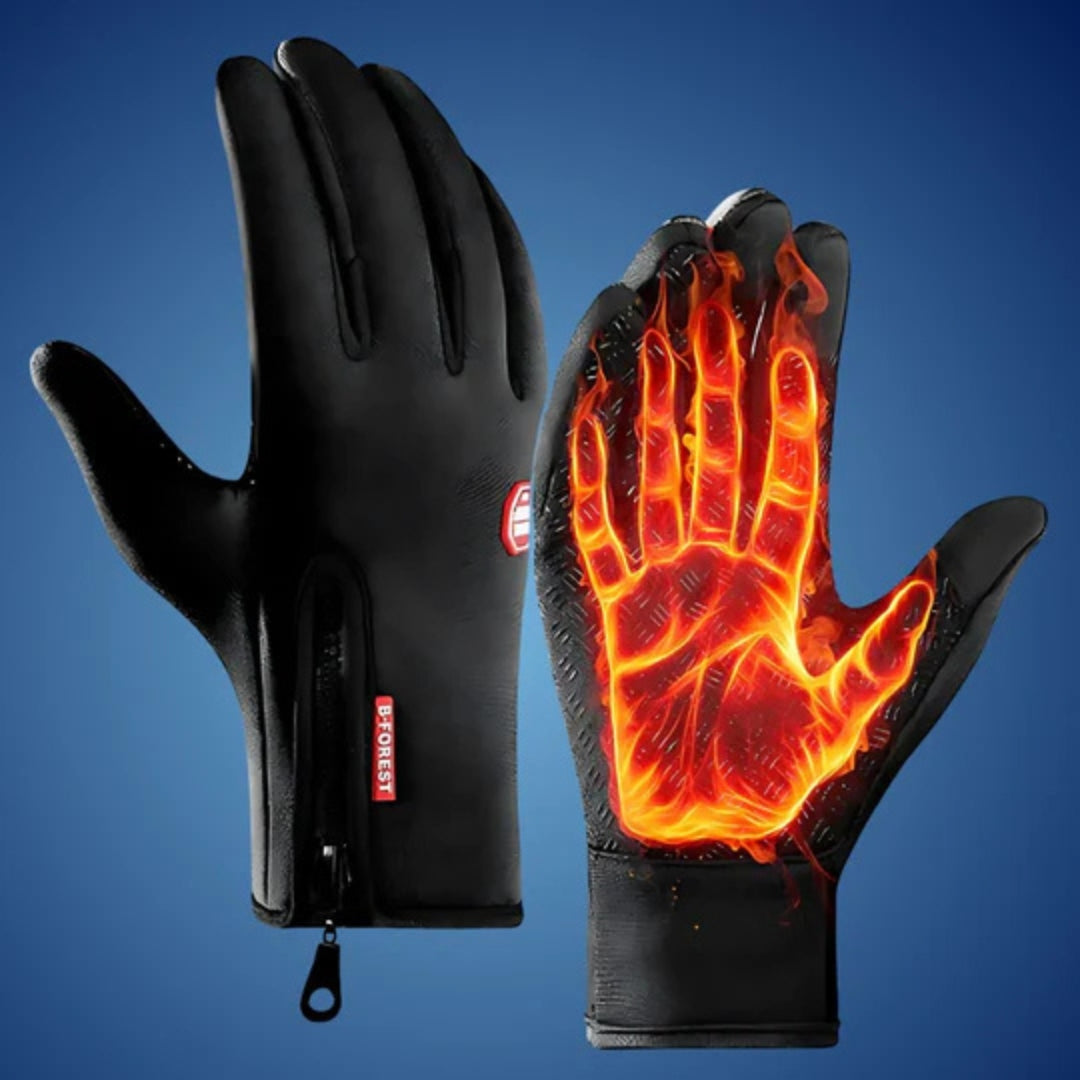 Handora | Guanti riscaldati impermeabili e antivento, compatibili con touchscreen