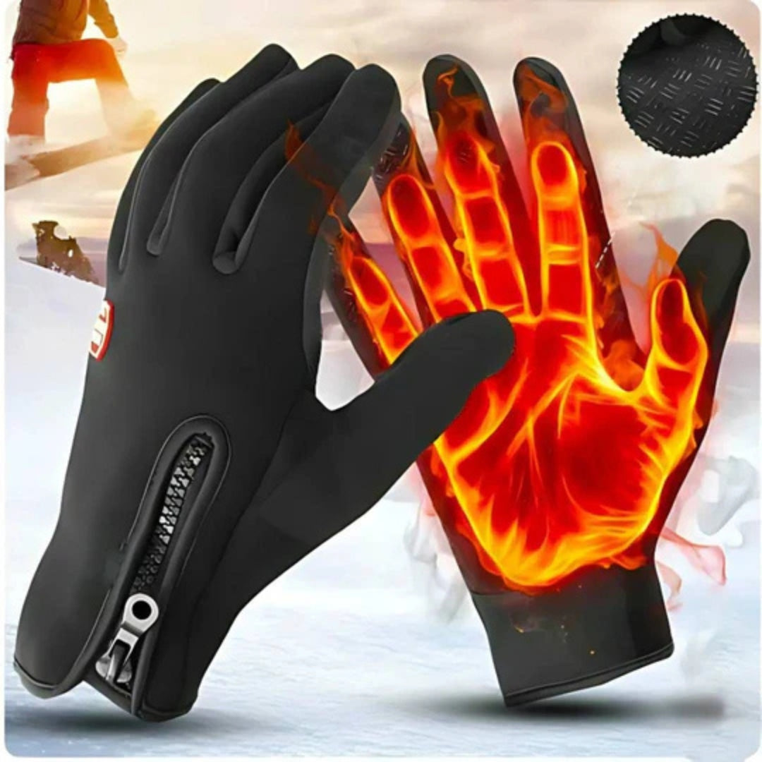 Handora | Guanti riscaldati impermeabili e antivento, compatibili con touchscreen